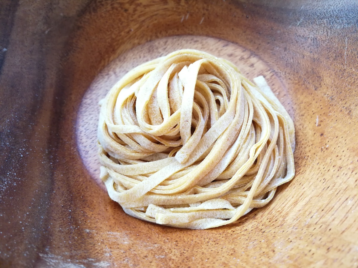 水府産小麦の生パスタ